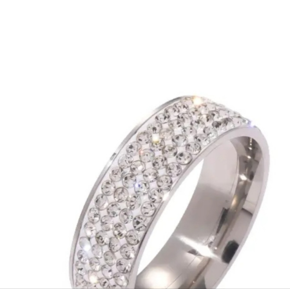 Ring | Stainless steel | SZ. 8